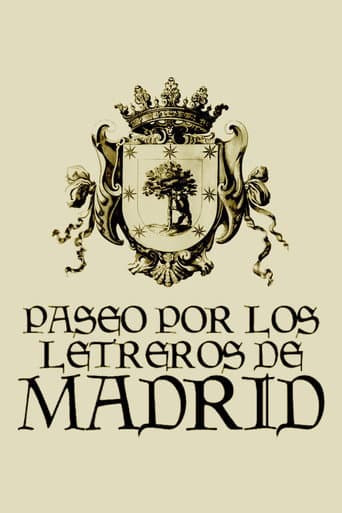 Watch Paseo por los letreros de Madrid free online