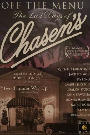 Watch Off the Menu: The Last Days of Chasen's free online