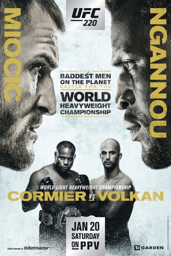 Watch UFC 220: Miocic vs. Ngannou free online