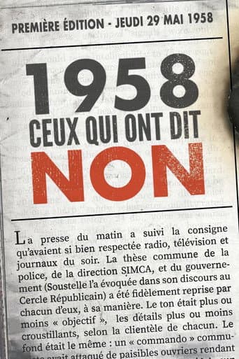 Watch 1958: Those Who Said No free online