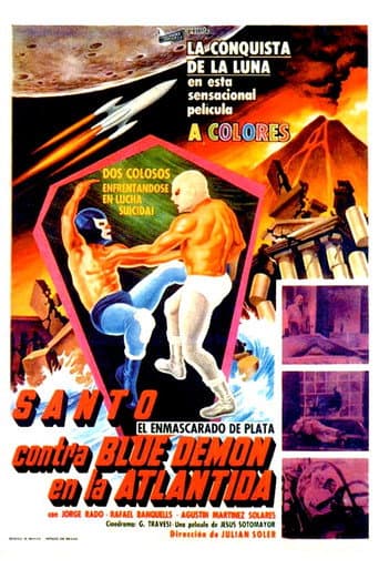 Watch Santo vs. Blue Demon in Atlantis free online