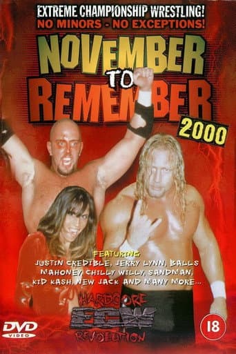 Watch ECW November to Remember 2000 free online