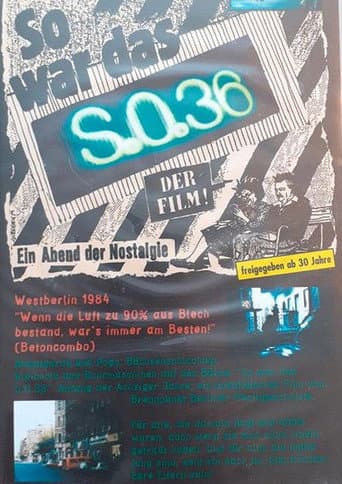 Watch Such Was the S.O. 36 free online