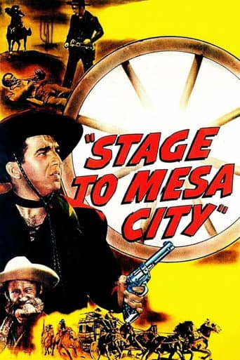 Watch Stage to Mesa City free online