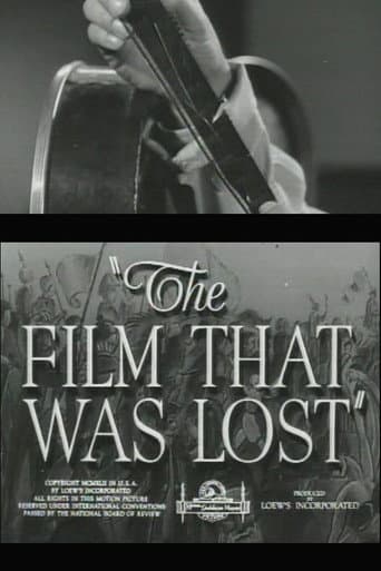 Watch The Film That Was Lost free online