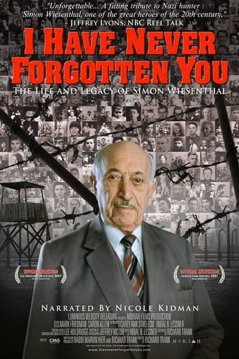 Watch I Have Never Forgotten You: The Life & Legacy of Simon Wiesenthal free online