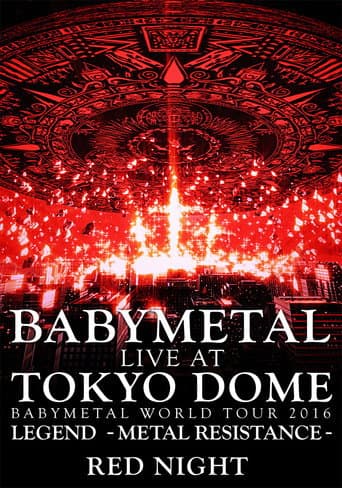 Watch BABYMETAL Live at Tokyo Dome - WORLD TOUR 2016 - LEGEND - METAL RESISTANCE - Red Night free online