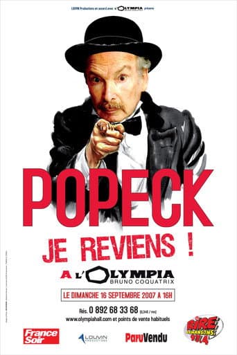 Watch Popeck à l'Olympia free online