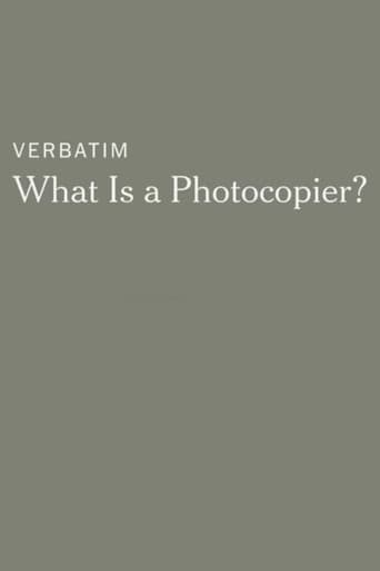 Watch Verbatim: What Is a Photocopier? free online