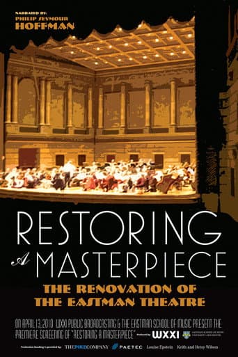 Watch Restoring a Masterpiece: The Renovation of Eastman Theatre free online