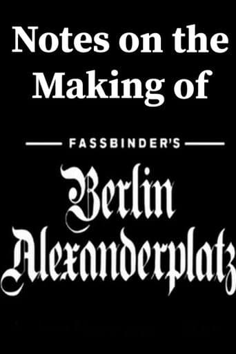 Watch Notes on the Making of 'Berlin Alexanderplatz' free online