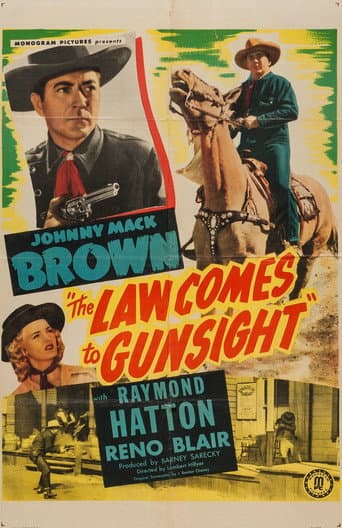 Watch The Law Comes to Gunsight free online