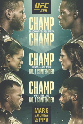 Watch UFC 259: Blachowicz vs. Adesanya free online