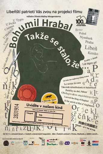 Watch Bohumil Hrabal „Takže se stalo, že...“ free online